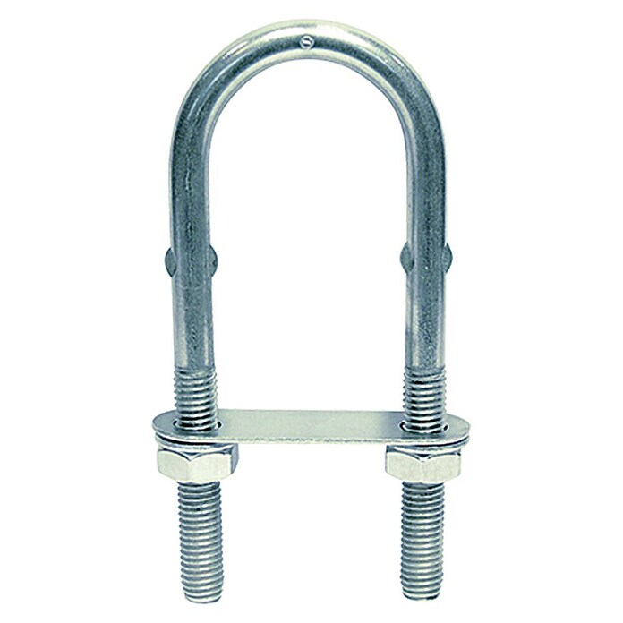 Marinetech Cáncamo inoxidable (Diámetro: 5 mm, Largo: 80 mm, Acero inoxidable, A2)