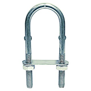 Marinetech U-Bolzen (Durchmesser: 5 mm, Länge: 80 mm, Edelstahl, A2)