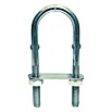 Marinetech U-Bolzen (Durchmesser: 12 mm, Länge: 150 mm, Edelstahl, A2)