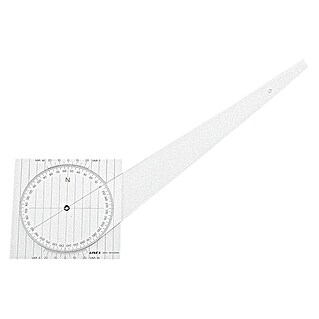 Koers- en positieplotter (Lengte: 38 cm, Basis: 14 cm)
