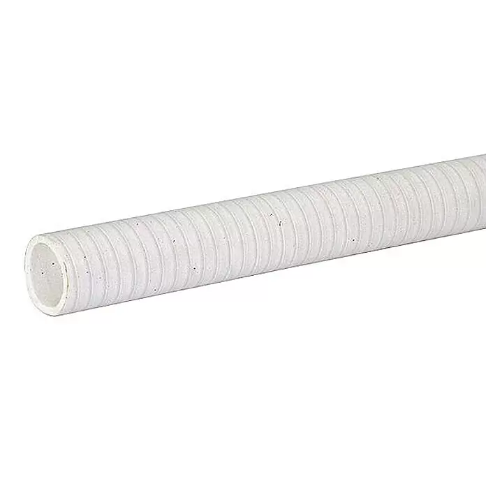 Sanitärschlauch Meterware - Innendurchmesser: 19 mm, Außendurchmesser: 26 mm, Kunststoff, Weiß - Detailaufnahme