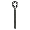 Marinetech Ösenschraube (Durchmesser: 5 mm, Länge: 30 mm, Edelstahl, A2, M5)