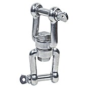Dubbele oogwartel (6 mm, Gaffel-gaffel, Roestvrij staal, A4, 1.350 kg)