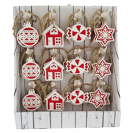 Adornos del árbol de Navidad Figuras de Navidad