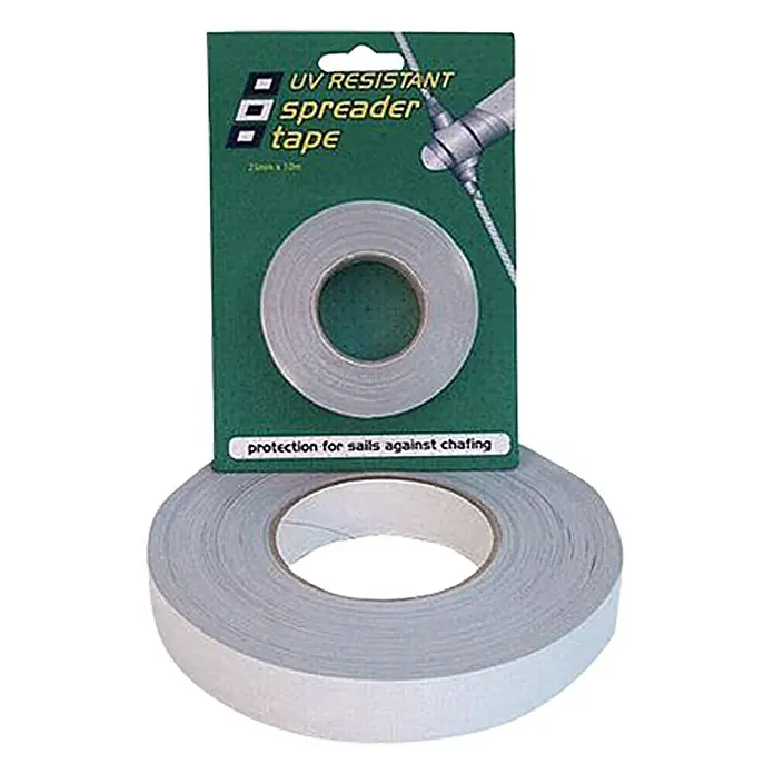PSP Schutztape - Weiß, 10 m x 25 mm - UV-beständiges Spreizband zum Schutz von Segeln vor Scheuern. Ideal für den maritimen Einsatz und verlängert die Lebensdauer Ihrer Segel.