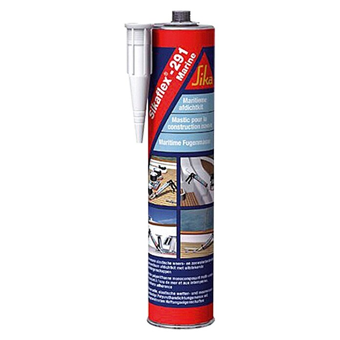 Sika Dichtmasse Sikaflex 291i (Weiß, 300 ml, Kartusche)