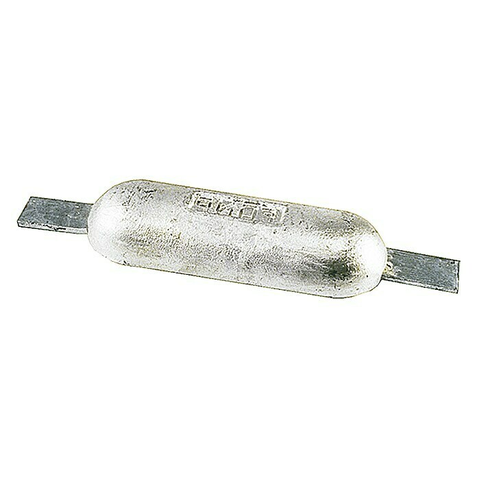 Talamex Rumpfanode (Aluminium, 600 g, Süß- & Brackwasser, 110 x 60 x 28 mm, Schweißen)