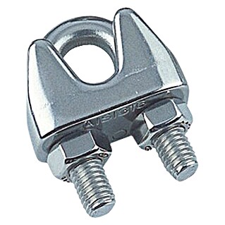 Marinetech Staalkabelklem (Kabeldiameter: 6 mm, schroefdraad M5, A4 staal, 1 st.)