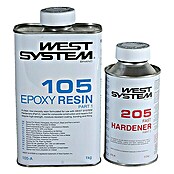 West System Epoxyharsset A-Pack (Met verharder 205, 1,2 kg)