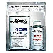 West System Epoxyharsset A-Pack (Met verharder 205, 1,2 kg)