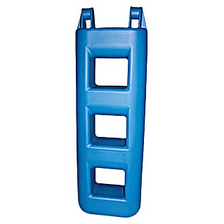 Talamex Trapstootwil (12 x 25 x 75 cm, Aantal treden: 3 st., Blauw)