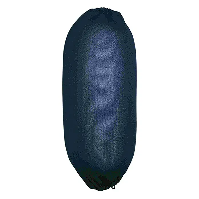 Fender Cover 35 - Durchmesser: 21 cm, Länge: 620 mm, Navy - Abbildung eines dunkelblauen Surfboard-Überzugs mit Schnürung, ideal für Schutz & Transport.