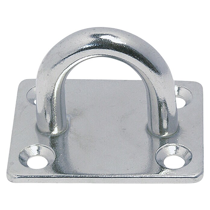 Marinetech Decksplatte (35 x 30 mm, Edelstahl, A2)