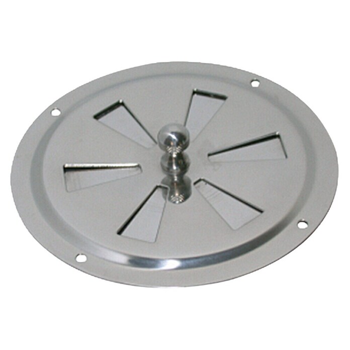 Marinetech Rond ventilatierooster (Diameter: 125 mm, Roestvrij staal, A4)