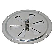 Marinetech Rond ventilatierooster (Diameter: 125 mm, Roestvrij staal, A4)