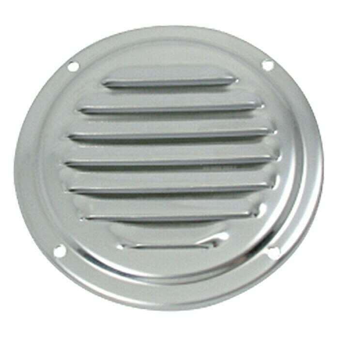 Roestvrijstalen ventilatierooster (100 mm, Roestvrij staal)