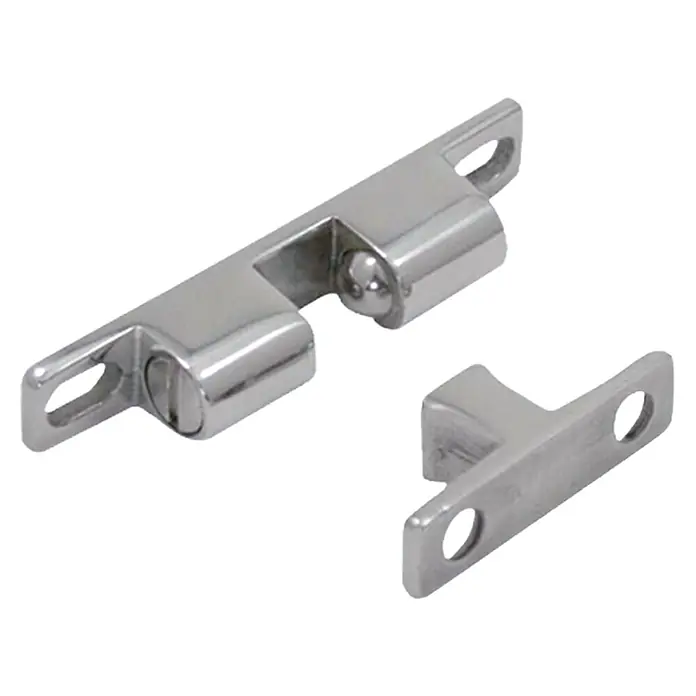 Marinetech Kugelschnapper - 50 x 9 x 12 mm, Edelstahl, A4 - Diagonale Ansicht
