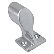 Marinetech Soporte final de pasamanos (22 mm, Altura: 38 mm, 60 °, Acero inoxidable, A4)