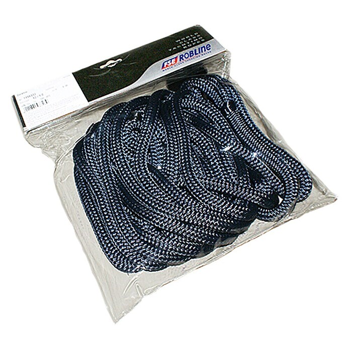 FSE Robline Landvast Dockline (12 mm, 8 m, Polyester, Navy-blauw)