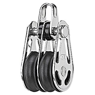Sprenger Blok (6 mm, Met beugel, Glijlager, 25 x 9,2 mm, Werkbelasting: 175 kg, 2 rollen)