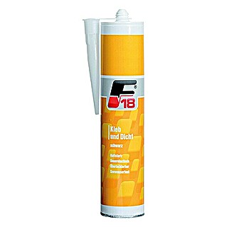 F18 Adhesivo y sellador (Negro, 310 ml)