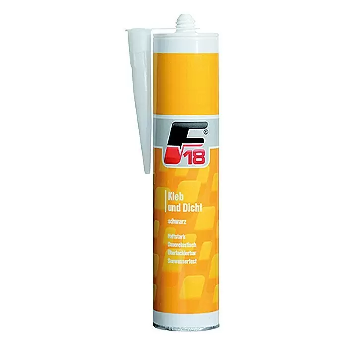 F18 Kleb- & Dichtstoff - Schwarz, 310 ml