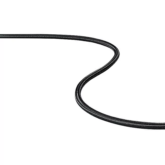 Robline Gummileine Meterware - Durchmesser: 6 mm, Schwarz, Gummi