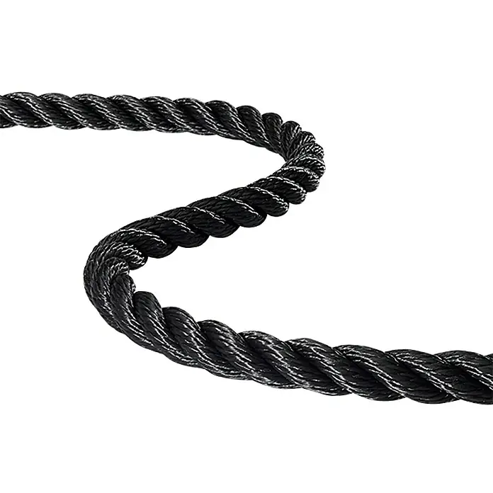 Robline Festmacherleine Meterware Cormoran - 14 mm, XLF, Schwarz