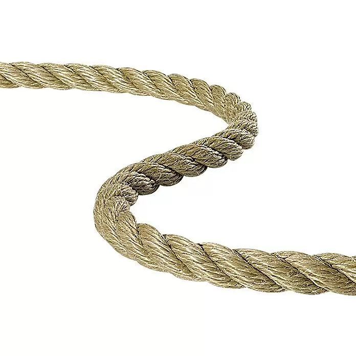 Robline Schot Meterware Trad-Tex - 16 mm, Natur, XLF - Detailaufnahme