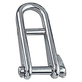 Schlüsselschäkel (Durchmesser Bolzen: 5 mm, Steg, Edelstahl, A4)