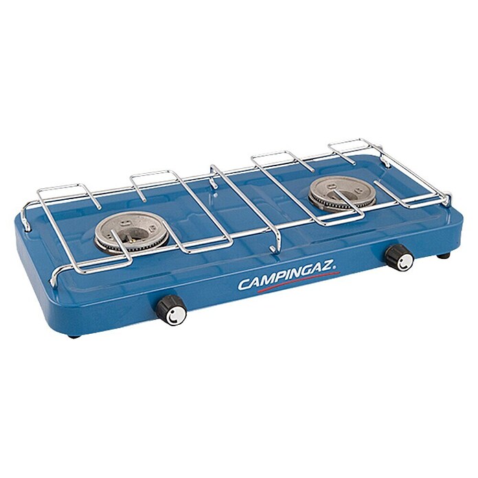 Campingaz Gaskochfeld (2 Brenner, 2 x 1.600 W, 43 x 20 x 6 cm)