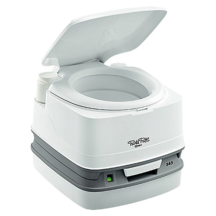 Thetford Chemietoilette Porta Potti 345 (Mittel, 12 l, Sitzhöhe: 32,4 cm, Weiß)