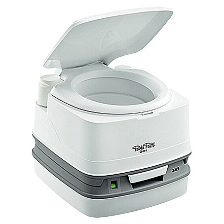 Thetford Campingtoilette Porta Potti 345 (L x B x H: 42,7 x 38,3 x 33 cm, Tragbar, Elektrische Wasserspülung, Kunststoff)