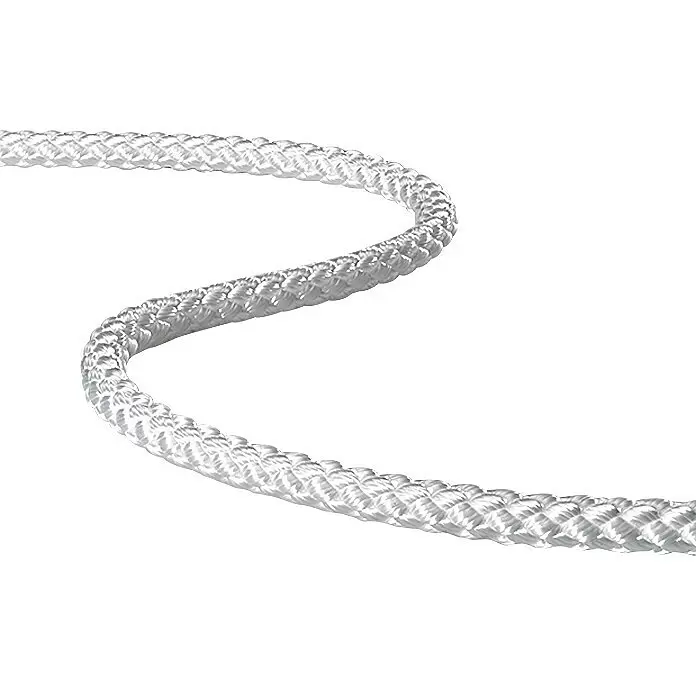 Robline Leine Meterware - 4 mm, Weiß, Polyester
