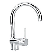 Camargue Grifo de cocina Palma (Color: Cromo, Caño alto, Brillante)