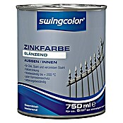 swingcolor Zinkfarbe (Zink, Temperaturbeständig bis: 200 °C, 750 ml)