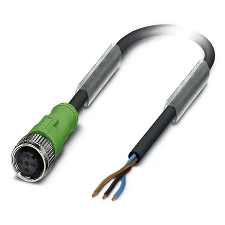 Phoenix Contact M12 Sensorleitung PVC 3-polig Buchse gerade | 4,0