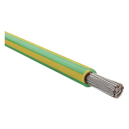 HELU KABEL FÜNFNORM 1X25 mm² AWG4 GNYE (grün/gelb) Einzelader grün/gelb AD