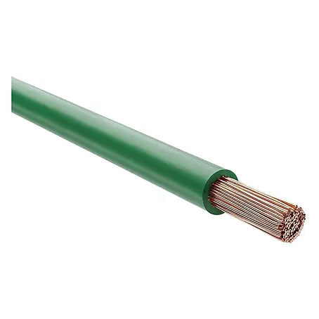 HELU KABEL (H)07V-K (X07V-K) 1X4 mm² GN (grün) Einzelader PVC grün AD 4,8