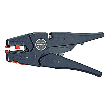 Knipex Abisolierzange (Länge: 20 cm, Passend für: Ein-, mehr- und feindrähtige Leiter von 0,03 - 10,0 mm²)