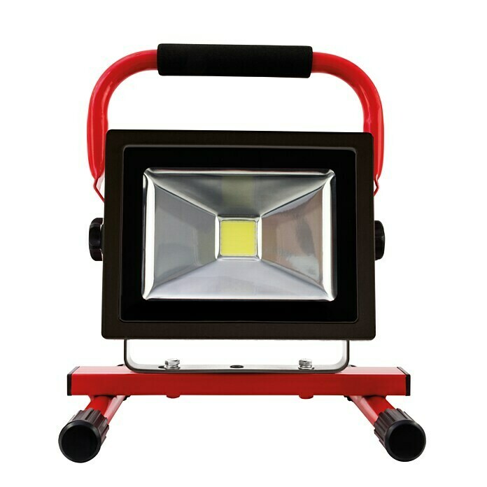 LED-Akkustrahler20 W, Tageslichtweiß, IP44 Front View