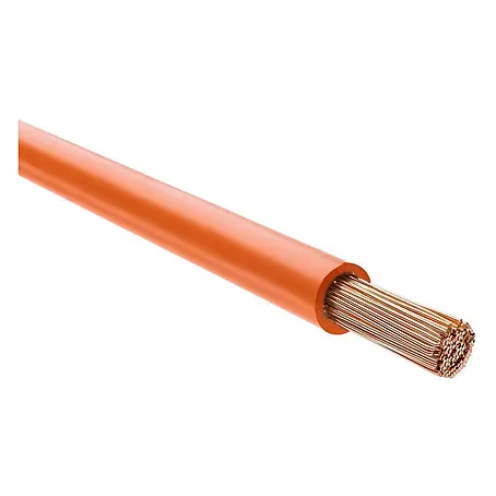 HELU KABEL H07V-K 1X16 mm² OG (orange) Einzelader PVC orange AD 8,1 mm