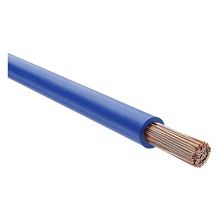 HELU KABEL H07V-K 1X4 mm² UBU (ultramarinblau) Einzelader PVC