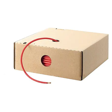 HELU KABEL H07V-K 1X1,5 mm² RD (rot) Einzelader PVC rot AD 3,4 mm VPE 100,0