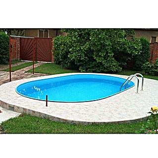 Malibu Stahlwand-Pool Premium (L x B x H: 450 x 250 x 120 cm, 13 000 l)