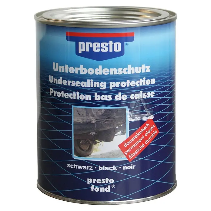 Presto Unterbodenschutz - 1.000 ml, Dose - Vorderansicht