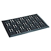 Astra Gummimatte Dynamic I (Schwarz, 25 x 60 cm, Kunststoff) | BAUHAUS