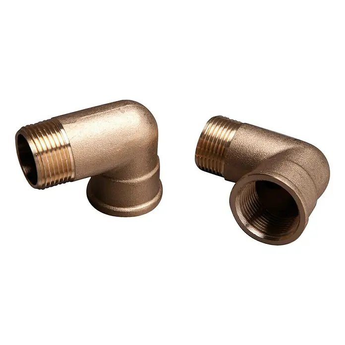 Gasdraad dubbele nippel buitendraad conisch 3/8 Gasdraad dubbele nippel buitendraad conisch 3/8