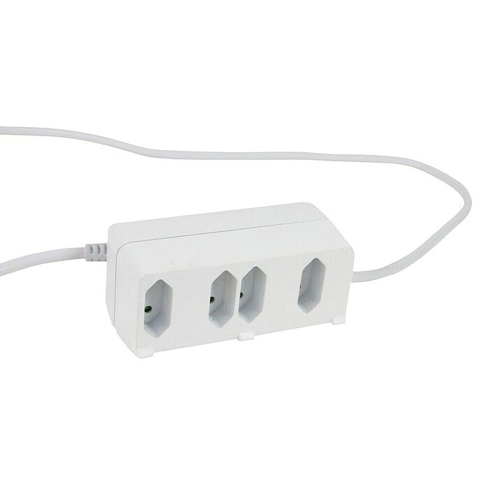Produžni kabel s utičnicama Bini 2+4 (Duljina kabela: 1,4 m, 3.500 W)