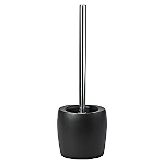 Venus Flakoni WC-Bürstengarnitur (Schwarz, Polyresin)